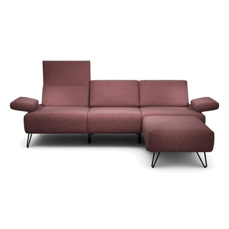 SENSOO 3-SITZER-SOFA Rot
