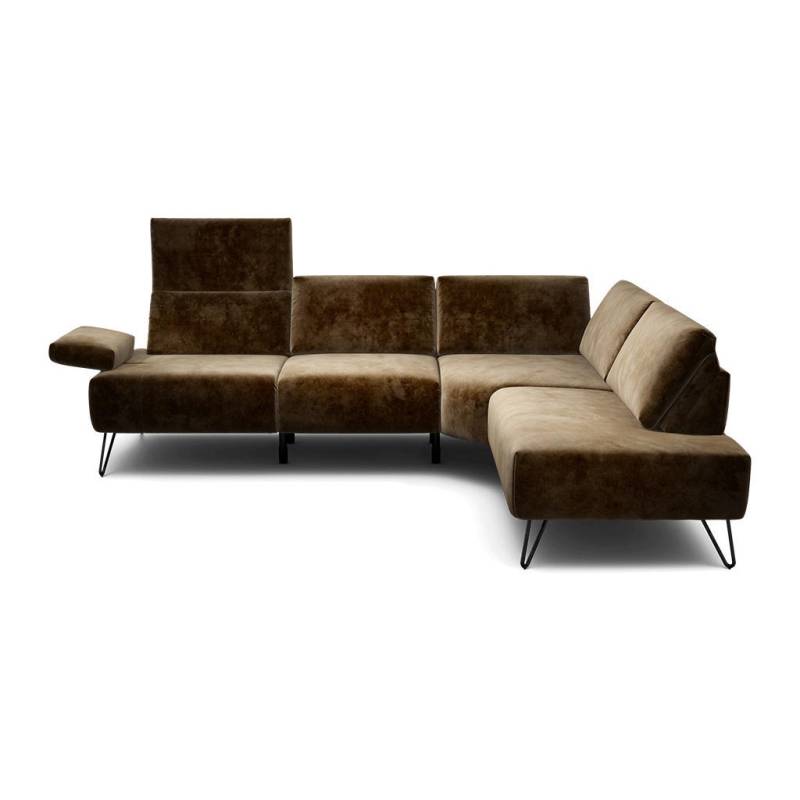 SENSOO ECKSOFA Braun