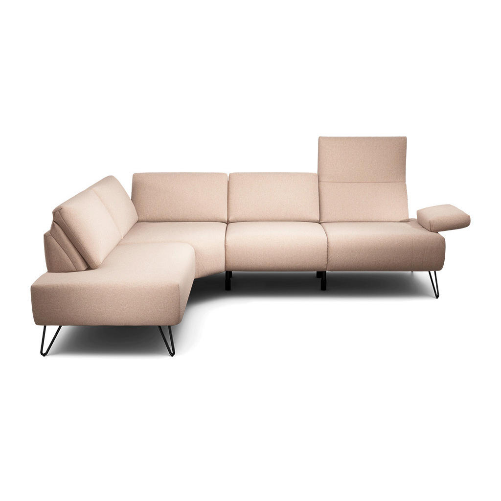 Sensoo Ecksofa Cosy, Rosa, Textil, 5-Sitzer, Ottomane links, L-Form, 248-263x193 cm, Stoffauswahl, Armteil links, rechts, Wohnzimmer, Sofas & Couches, Wohnlandschaften, Ecksofas Sensoo Ecksofa Cosy, Rosa, Textil, 5-Sitzer, Ottomane links, L-Form, 248-263x193 cm, Stoffauswahl, Armteil links, rechts, Wohnzimmer, Sofas & Couches, Wohnlandschaften, Ecksofas von SENSOO