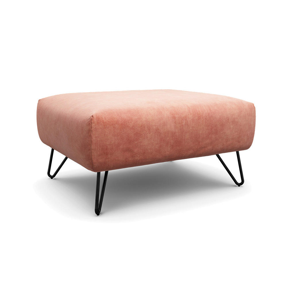 Sensoo Hocker Cosy, Rosa, Textil, 90x70x46 cm, Stoffauswahl, Wohnzimmer, Hocker, Sitzhocker Sensoo Hocker Cosy, Rosa, Textil, 90x70x46 cm, Stoffauswahl, Wohnzimmer, Hocker, Sitzhocker von SENSOO