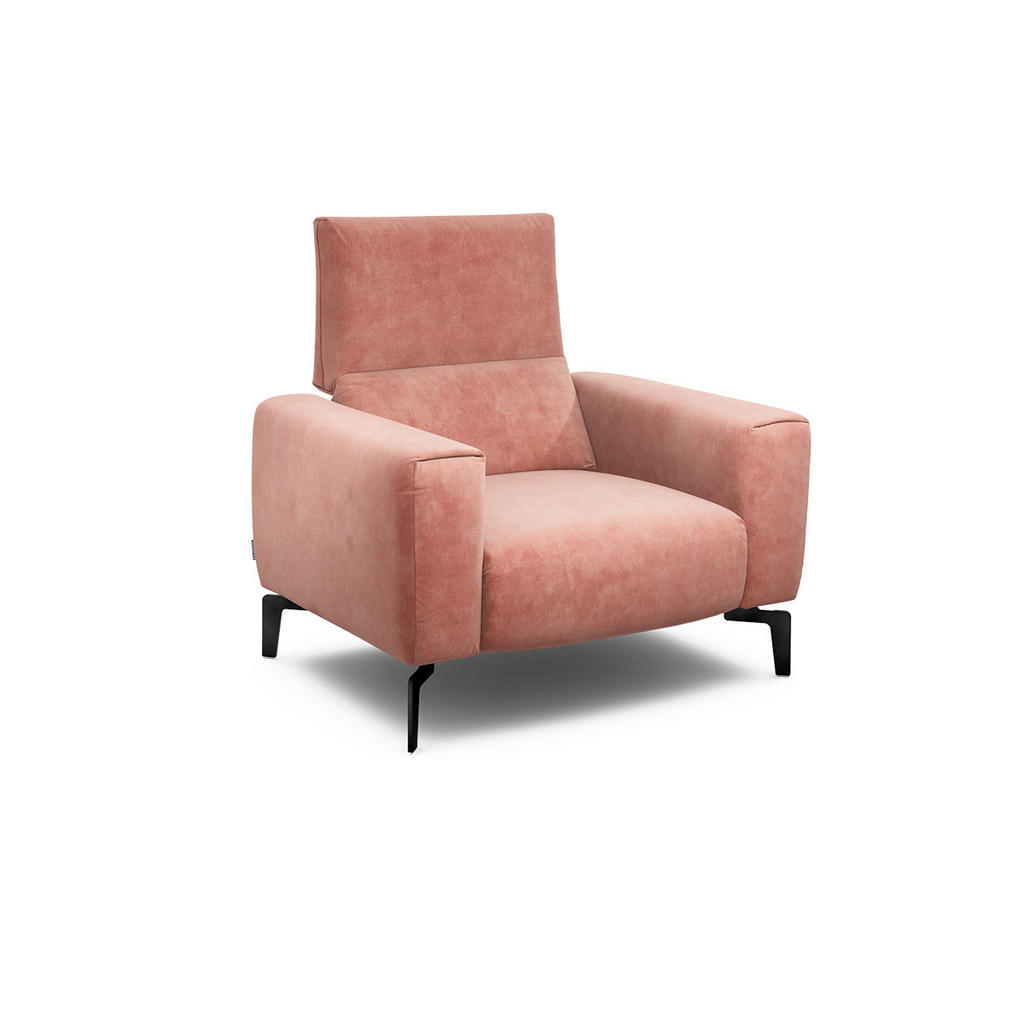 Sensoo Sessel Cosy, Rosa, Textil, 110x85x86-94 cm, Stoffauswahl, Wohnzimmer, Sessel, Polstersessel Sensoo Sessel Cosy, Rosa, Textil, 110x85x86-94 cm, Stoffauswahl, Wohnzimmer, Sessel, Polstersessel von SENSOO