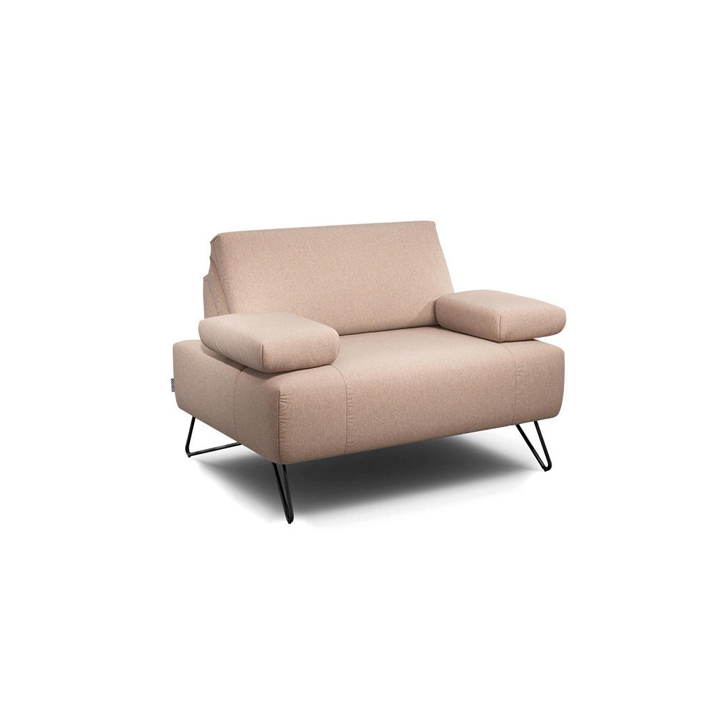 Sensoo Sessel Cosy, Rosa, Textil, 114-142x85x86-94 cm, Stoffauswahl, Wohnzimmer, Sessel, Polstersessel Sensoo Sessel Cosy, Rosa, Textil, 114-142x85x86-94 cm, Stoffauswahl, Wohnzimmer, Sessel, Polstersessel von SENSOO
