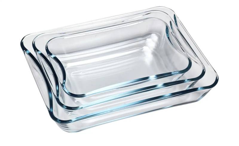 SIMAX Brat- und Backschalenset   ¦ transparent/klar ¦ Glas Küchenzubehör & Helfer > Bratformen & Auflaufformen - Möbel Kraft