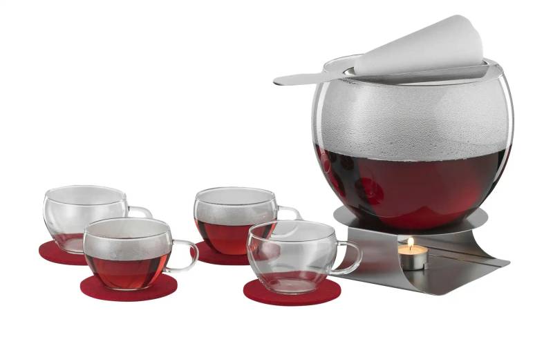 SIMAX Feuerzangenbowle   ¦ transparent/klar ¦ Glas,Edelstahl,Textil Gläser & Karaffen > Bowle-Sets - Möbel Kraft