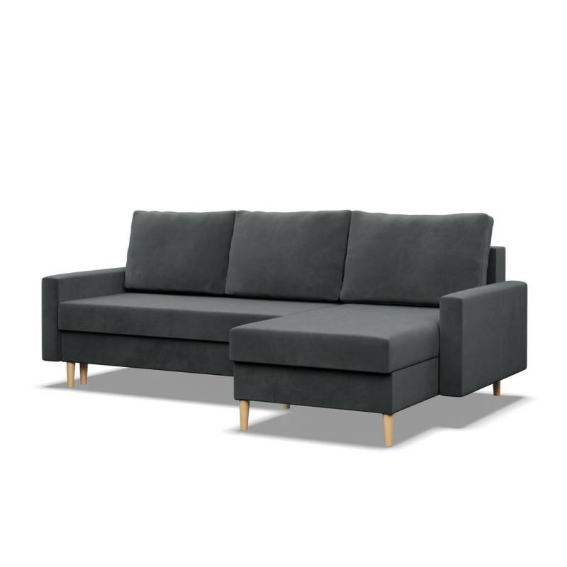 SIMKAM Furniture ECKSOFA Dunkelgrau