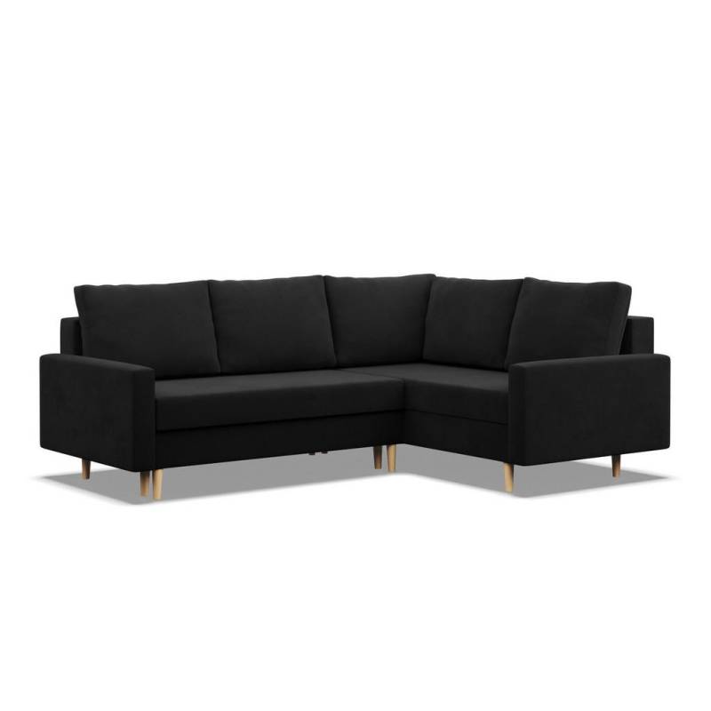 SIMKAM Furniture ECKSOFA Schwarz