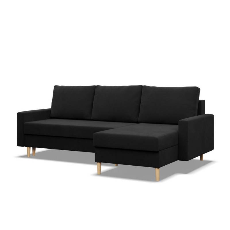 SIMKAM Furniture ECKSOFA Schwarz