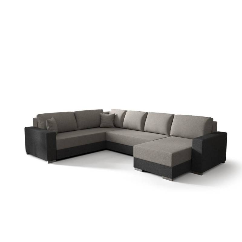 SIMKAM Furniture WOHNLANDSCHAFT Beige, Grau