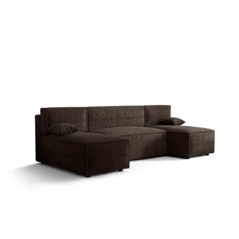 SIMKAM Furniture WOHNLANDSCHAFT Dunkelbraun