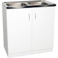 SINGLE Waschbeckenunterschrank 80x60 weiß SINGLE Waschbeckenunterschrank 80x60 weiß