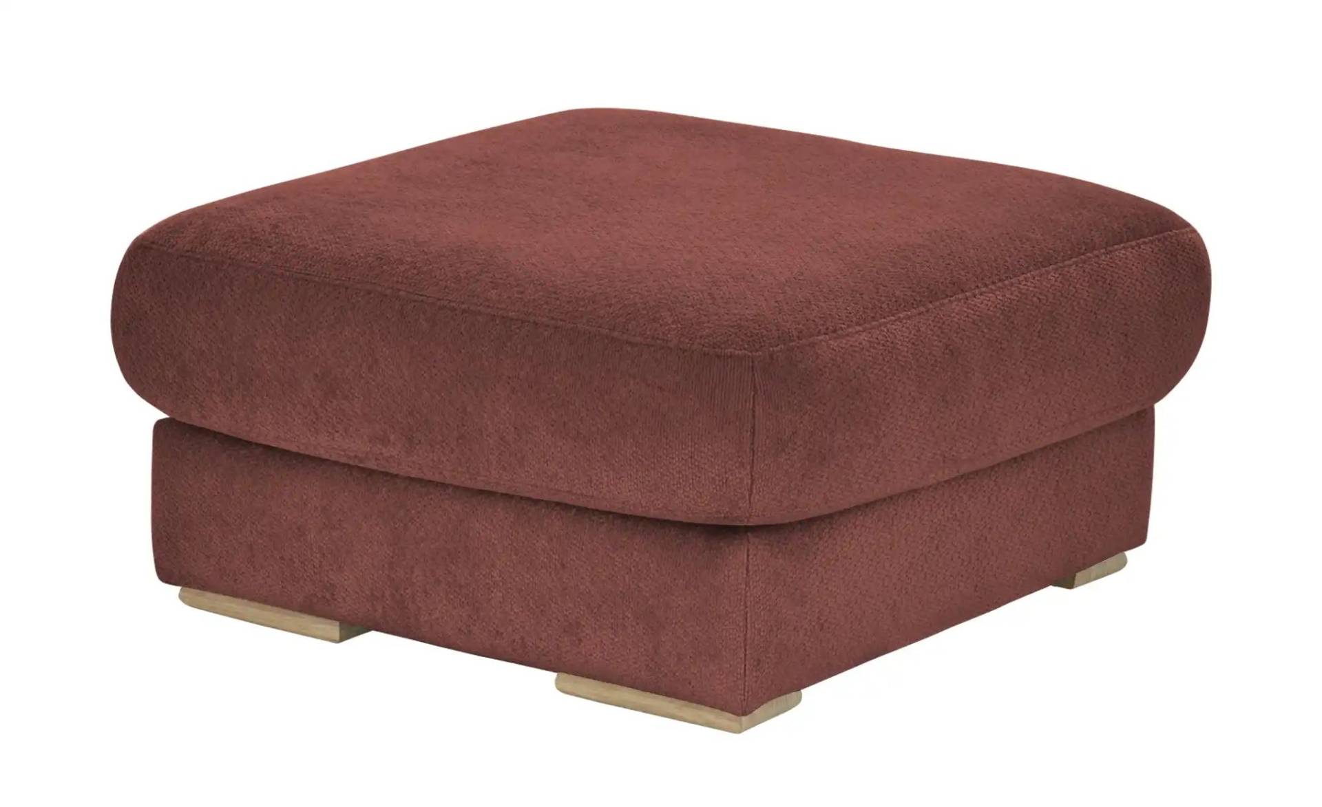 SKAGEN STUDIO Hocker  Solveig ¦ rot ¦ Maße (cm): B: 83 H: 42 T: 63.0 Polstermöbel > Hocker - Höffner