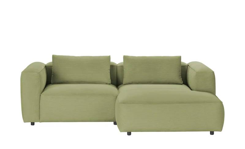 SOHO Ecksofa  Milda ¦ grün ¦ Maße (cm): B: 228 H: 73 T: 174.0 Polstermöbel > Sofas > Ecksofas - Höffner