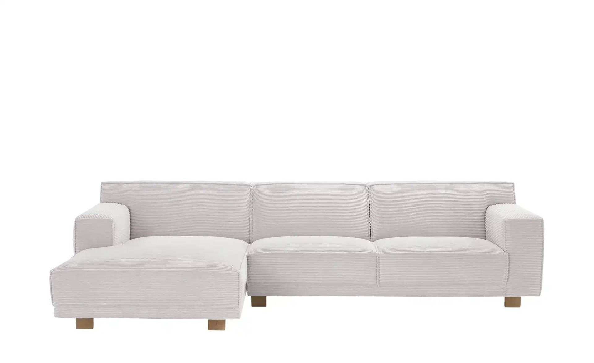SOHO Ecksofa Cord Weiß Trenisha ¦ weiß ¦ Maße (cm): B: 301 H: 74 T: 160.0 Polstermöbel > Sofas > Ecksofas - Höffner
