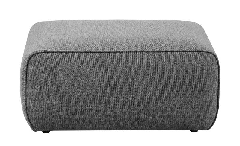 SOHO Hocker  Enleen ¦ grau ¦ Maße (cm): B: 92 H: 44 T: 66.0 Polstermöbel > Hocker - Höffner