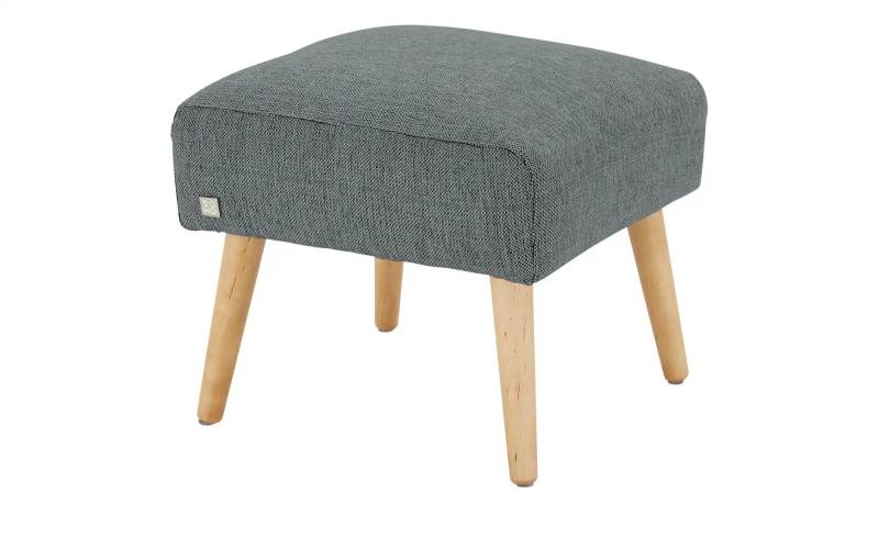 SOHO Polsterhocker  Jolyn ¦ grau ¦ Maße (cm): B: 49 H: 45 T: 49.0 Polstermöbel > Hocker - Möbel Kraft