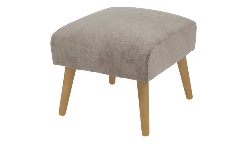 SOHO Polsterhocker  Jolyn ¦ grau ¦ Maße (cm): B: 49 H: 45 T: 49.0 Polstermöbel > Hocker - Möbel Kraft