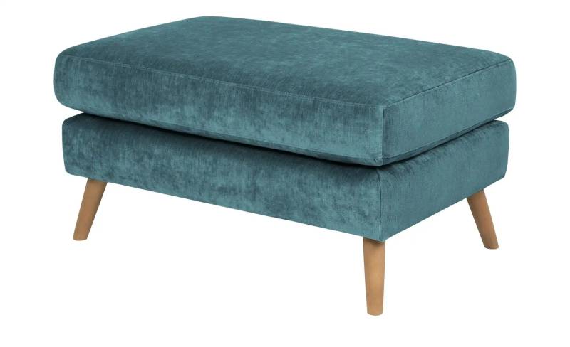 SOHO Polsterhocker  Smilla ¦ türkis/petrol ¦ Maße (cm): B: 90 H: 43 T: 60.0 Polstermöbel > Hocker - Höffner