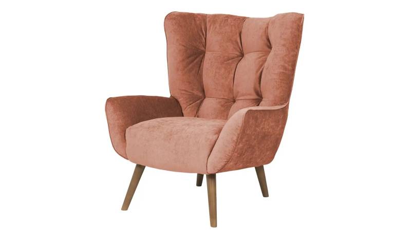 SOHO Polstersessel  Jolyn ¦ rosa/pink ¦ Maße (cm): B: 87 H: 100 T: 86.0 Polstermöbel > Sessel > Ohrensessel - Möbel Kraft