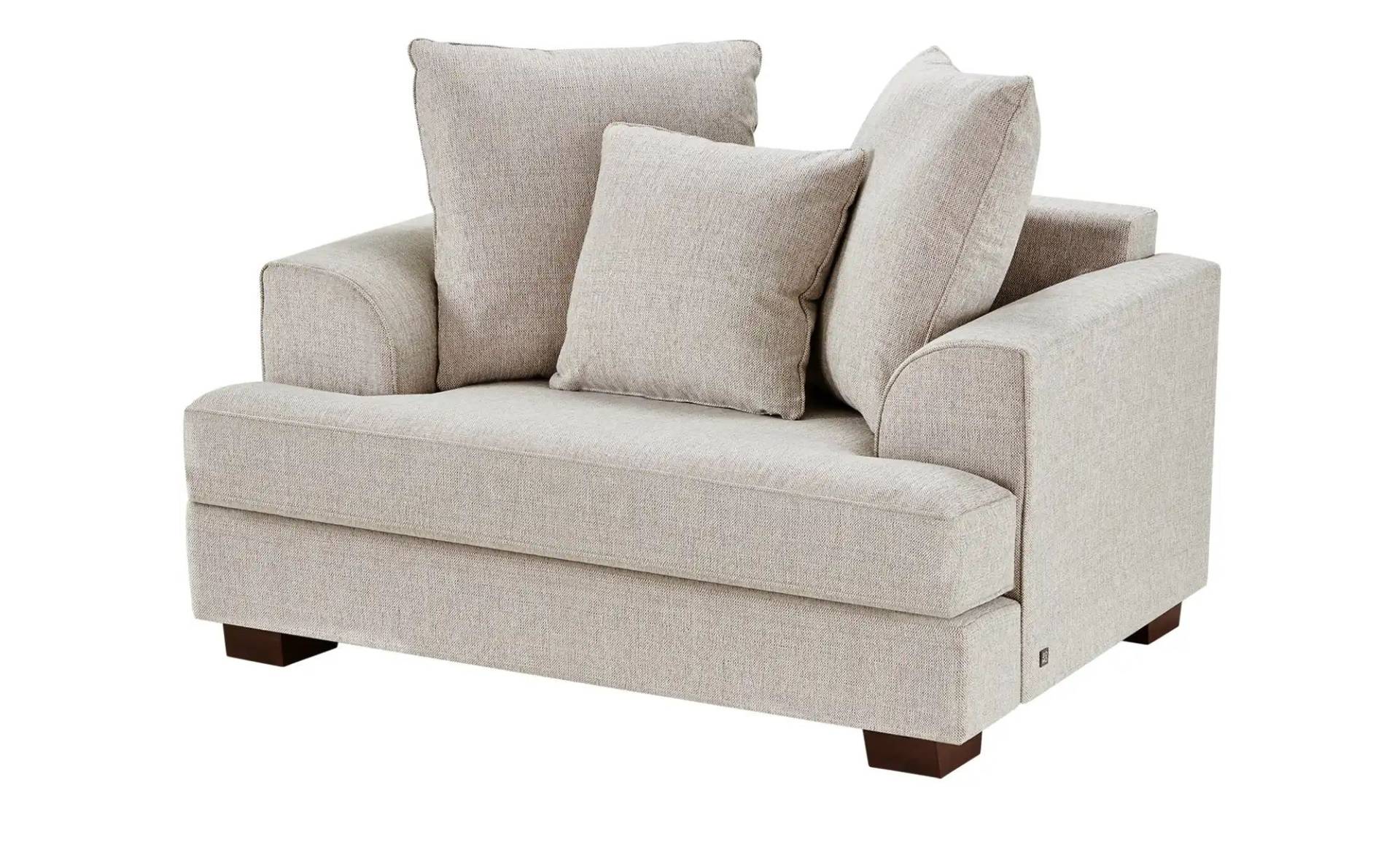 SOHO Sessel  Franka ¦ beige ¦ Maße (cm): B: 136 H: 87 T: 103.0 Polstermöbel > Sessel > Lounge Sessel - Möbel Kraft