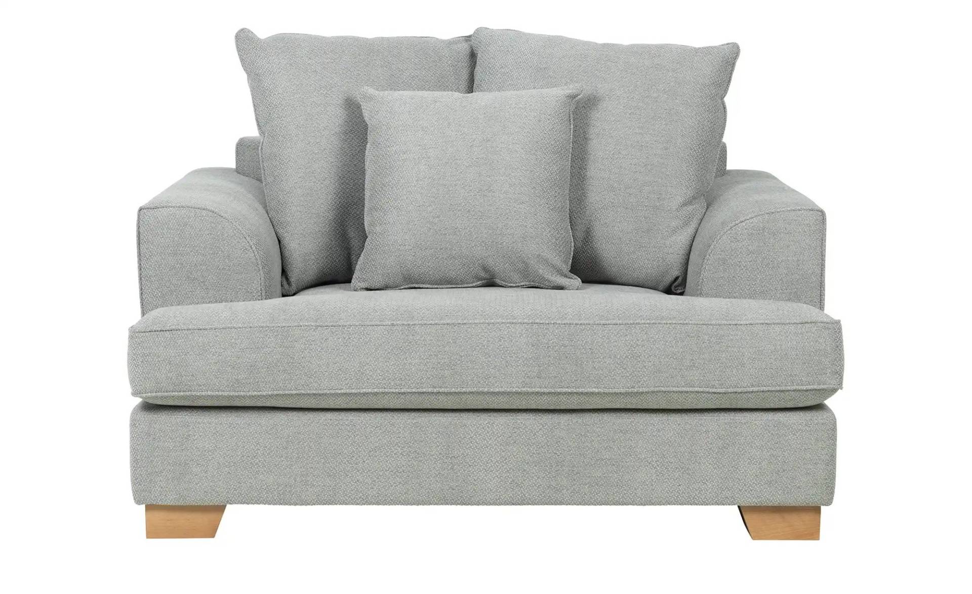SOHO Sessel  Franka ¦ grau ¦ Maße (cm): B: 136 H: 87 T: 103.0 Polstermöbel > Sessel > Lounge Sessel - Möbel Kraft