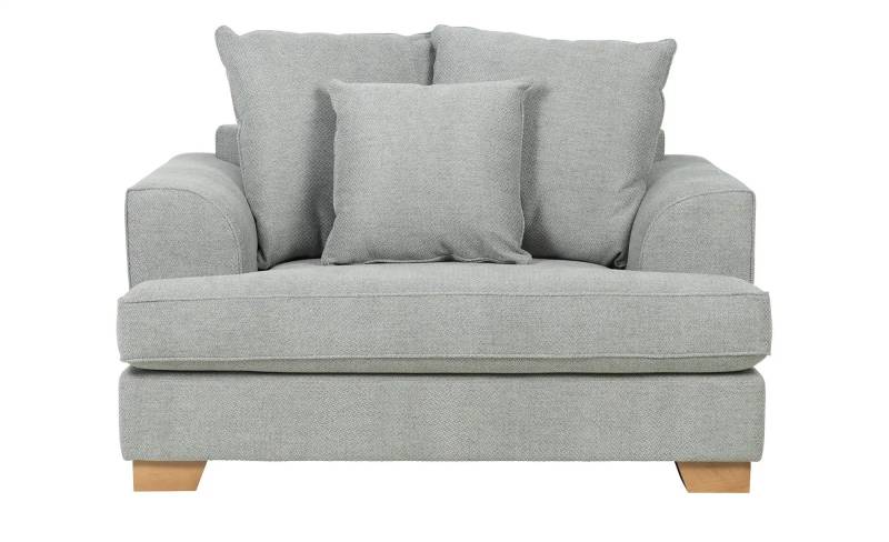 SOHO Sessel  Franka ¦ grau ¦ Maße (cm): B: 136 H: 87 T: 103.0 Polstermöbel > Sessel > Lounge Sessel - Möbel Kraft