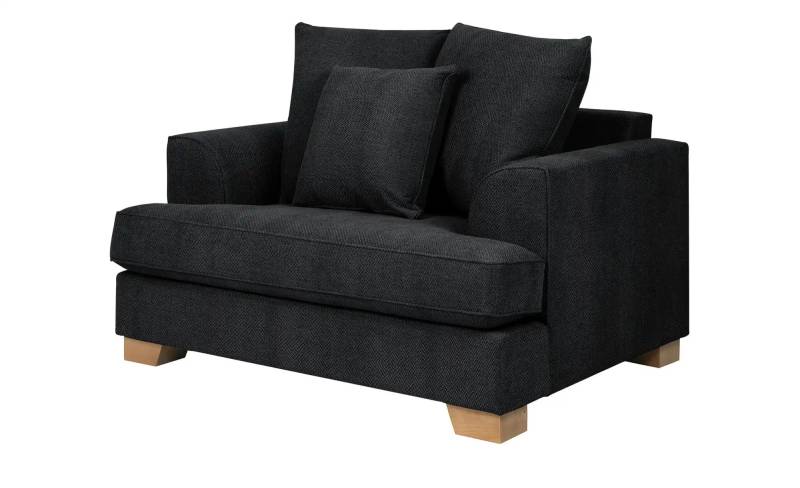 SOHO Sessel  Franka ¦ schwarz ¦ Maße (cm): B: 136 H: 87 T: 103.0 Polstermöbel > Sessel > Lounge Sessel - Möbel Kraft