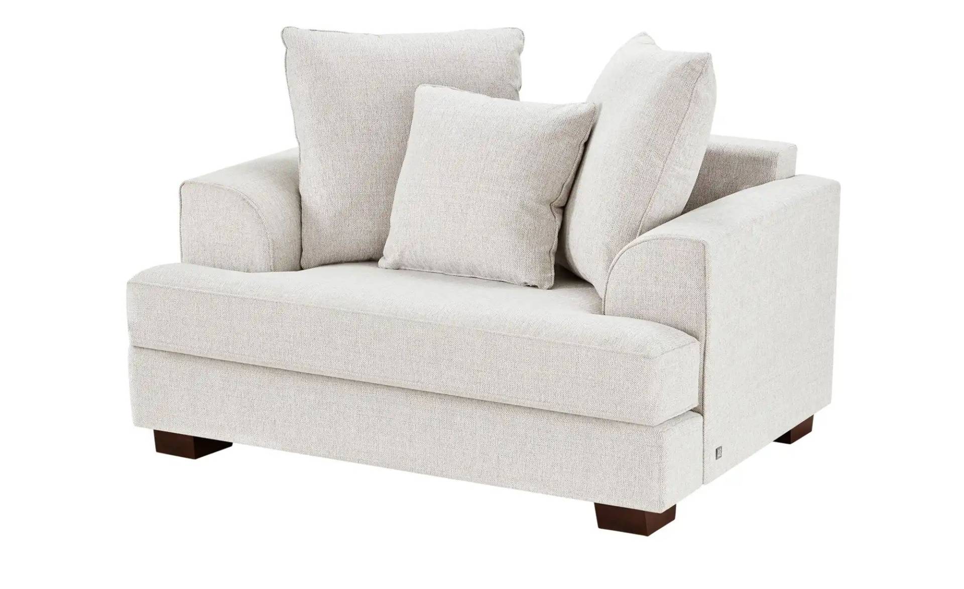 SOHO Sessel  Franka ¦ weiß ¦ Maße (cm): B: 136 H: 87 T: 103.0 Polstermöbel > Sessel > Lounge Sessel - Möbel Kraft
