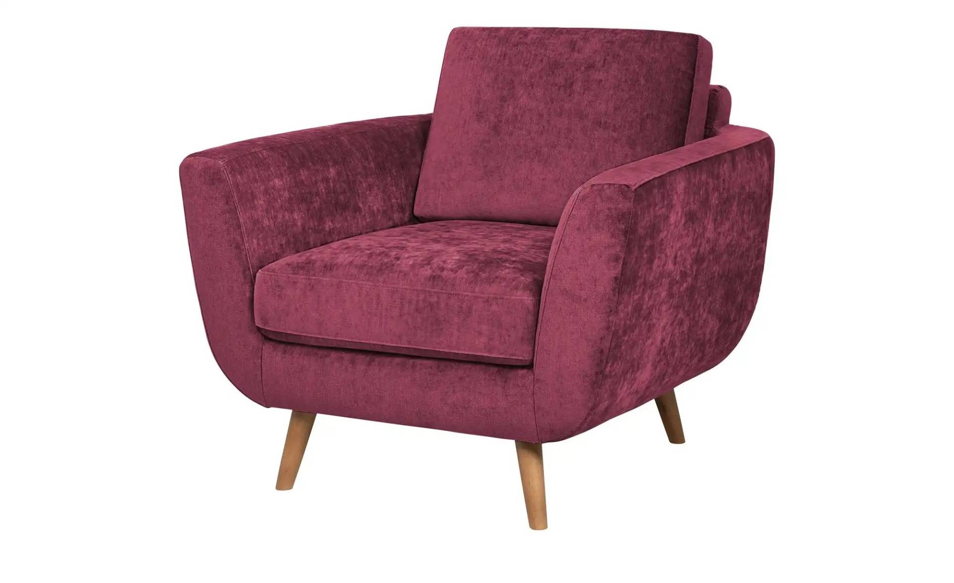 SOHO Sessel   ¦ rot ¦ Maße (cm): B: 94 H: 85 T: 93.0 Polstermöbel > Sessel > Clubsessel - Möbel Kraft