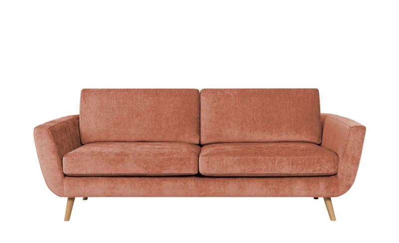 SOHO Sofa  Smilla  ¦ orange ¦ Maße (cm): B: 217 H: 85 T: 93.0 Polstermöbel > Sofas > 3-Sitzer - Höffner