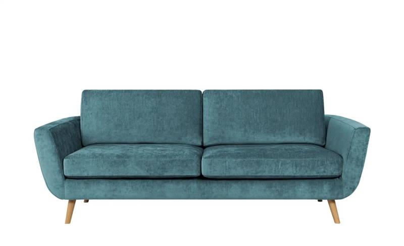 SOHO Sofa  Smilla  ¦ türkis/petrol ¦ Maße (cm): B: 217 H: 85 T: 93.0 Polstermöbel > Sofas > 3-Sitzer - Höffner