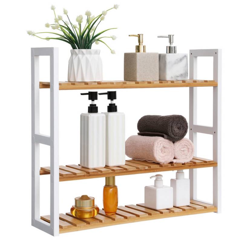 SONGMICS BADREGAL Weiß
