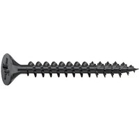 Spax - Spanplattenschraube Senkkopf 4.5x 50 vg Pozidriv 2 verzinkt schwarz von SPAX