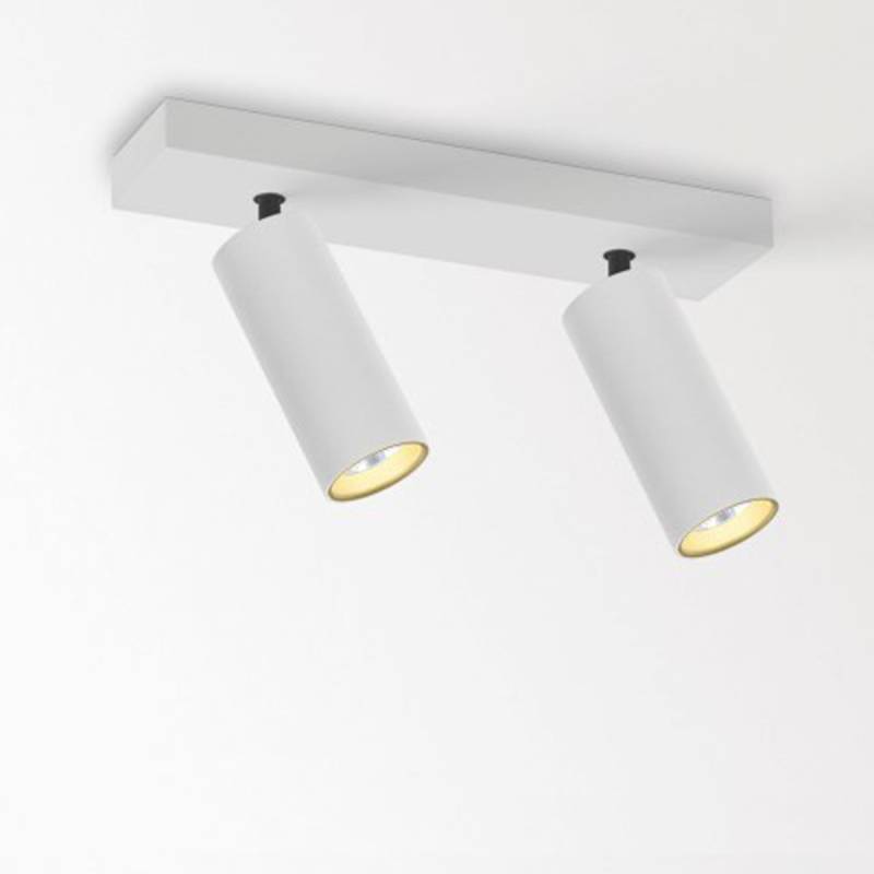 SPY 39 ON 2 93020 DIM8 Aufbaustrahler, Ø: 3,9 cm, L: 9,2 cm, Weiß, Warmweiß 3000K, 20°