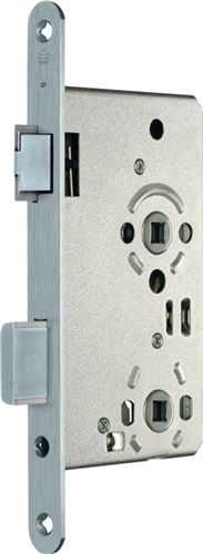 SSF Zimmertür-Einsteckschloss (BAD 20/ 55/78/8 mm DIN links / Edelstahl abgerundet) - A1901N80/541 VR von SSF