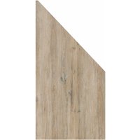 SYSTEM Keramik Eiche hell 90x180 auf 90 cm