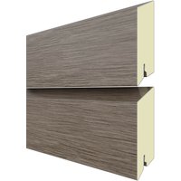 SYSTEM RHOMBUS Alu Vintage Oak Einzelprofile 2er Set