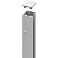 SYSTEM U-Klemmprofil, für System Glas und Board silber 192cm SYSTEM U-Klemmprofil, für System Glas und Board silber 192cm