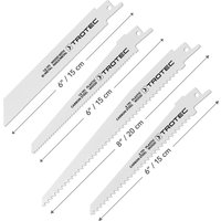 Säbelsägeblätter-Set Holz/Metall/Plastik, 10-teilig von Trotec