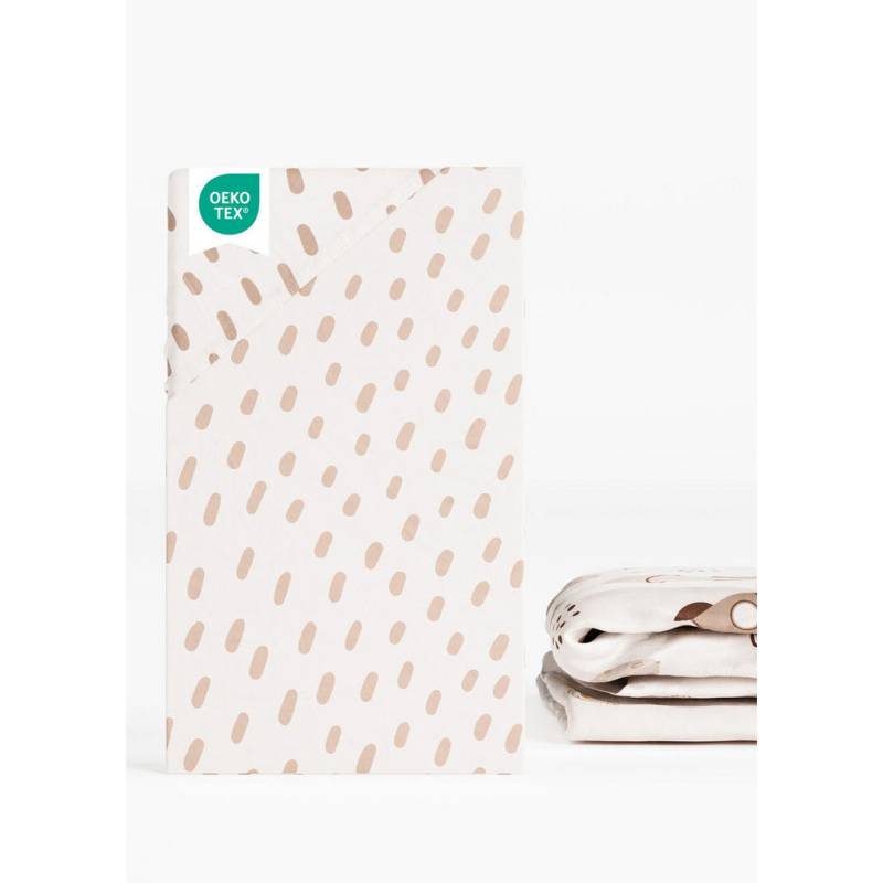 Sämann – make a difference. SPANNBETTLAKEN Beige, Natur