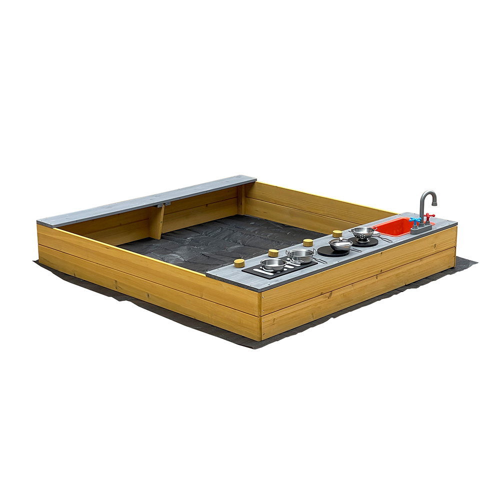 Sandkasten mit Spielküchenzeile COOKY