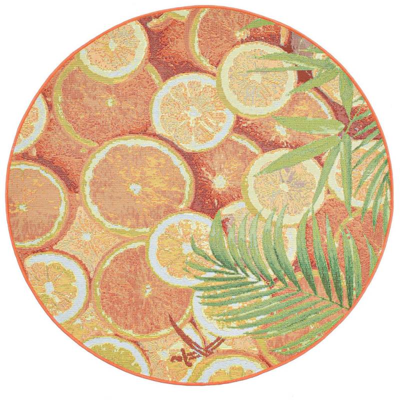 Sansibar SYLT OUTDOORTEPPICH Orange