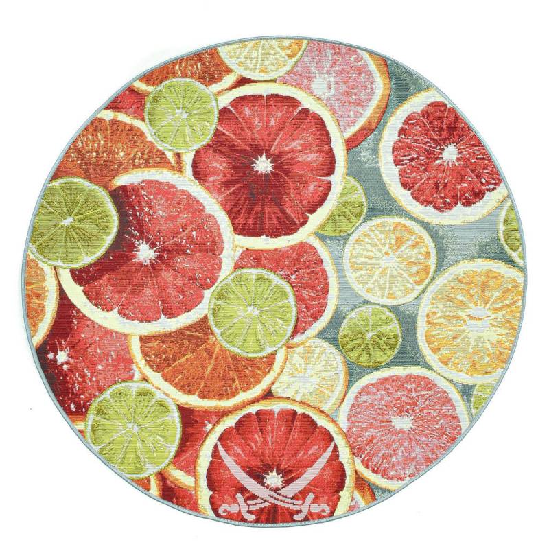 Sansibar SYLT OUTDOORTEPPICH Orange