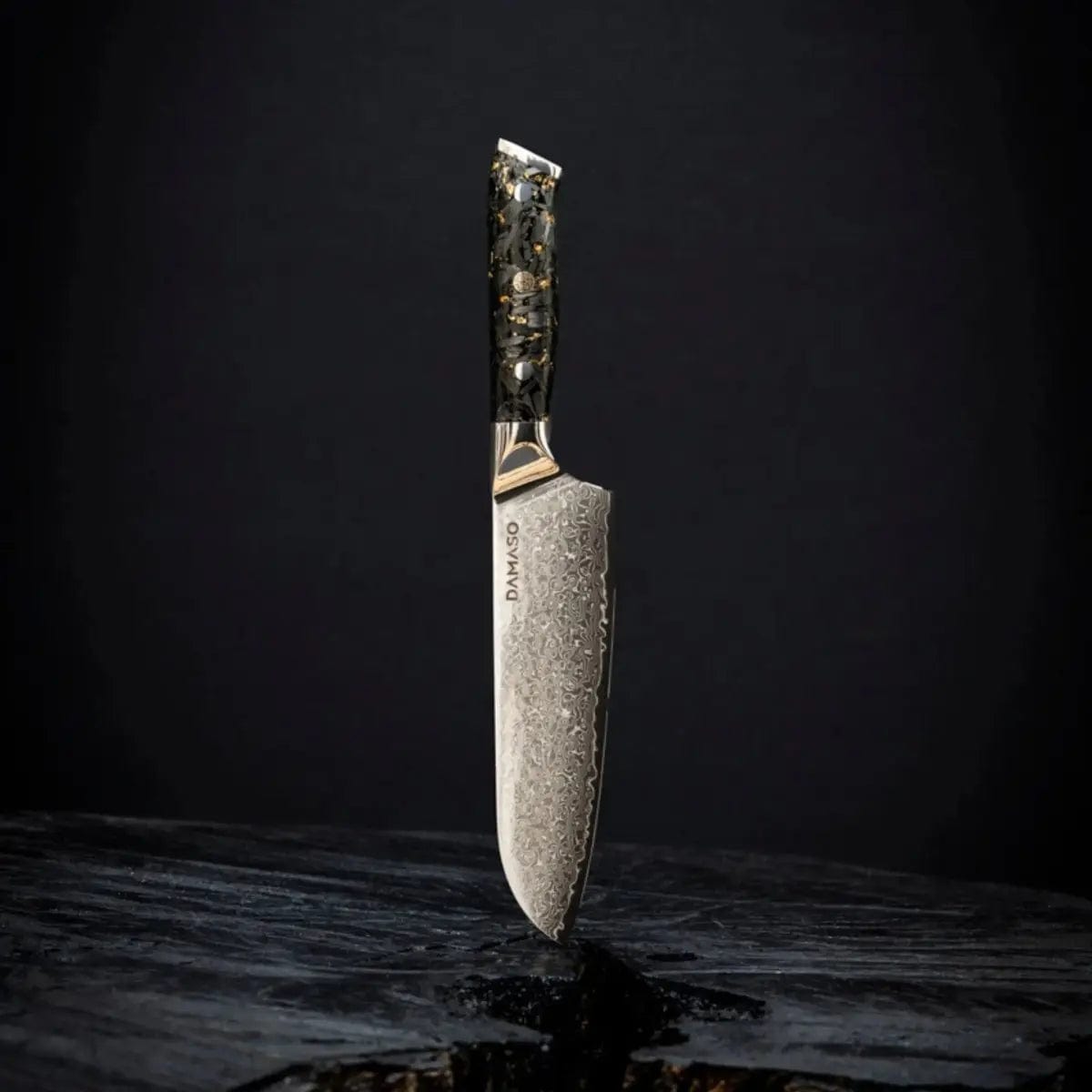 Santoku Messer  – Kochmesser | Black Aurora