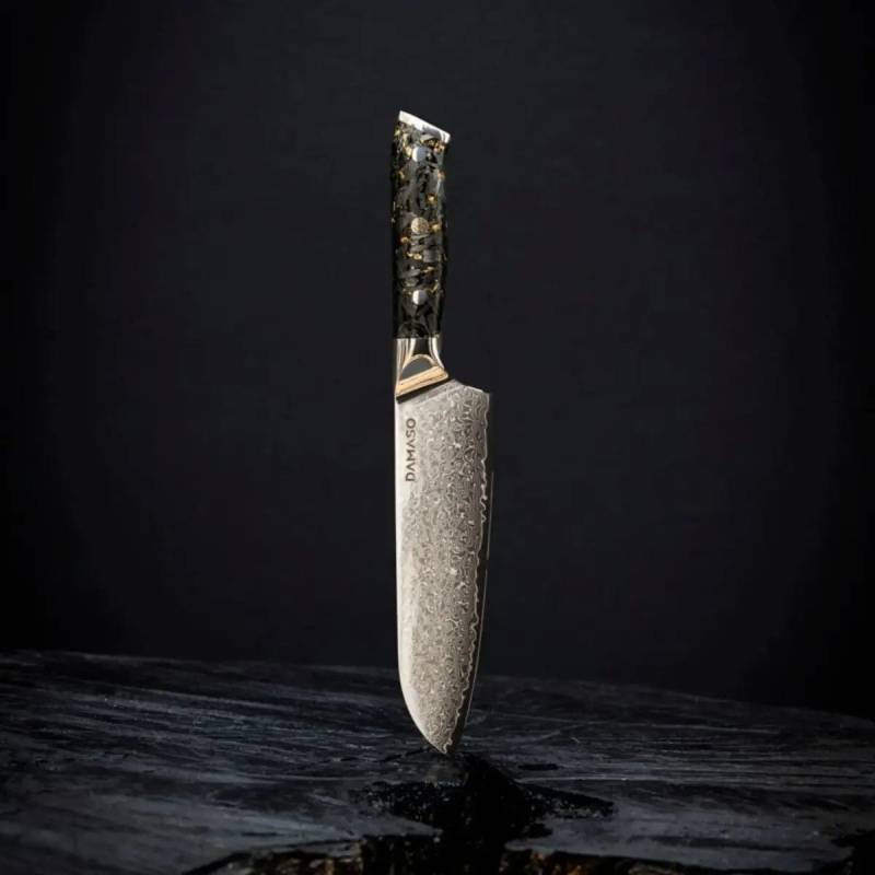 Santoku Messer  – Kochmesser | Black Aurora