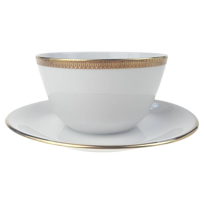Sauciere 1tlg Händel Bavaria Goldrand 7 mm gebraucht - sehr gut