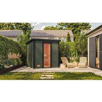 Saunahaus »Kaapi«, Natur, 3 Bänke - gelb