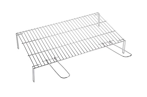 Sauvic 02450-Grillrost mit Füßen, 55 x 40 cm., stahl von Sauvic