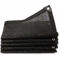 Schattennetz, 8-polig, 80 % verstärktes Schattensegel, winddichtes Gewächshausnetz mit Ösen, für Gewächshaus/Garten/Pergola/Gewächshausabdeckung (2 x