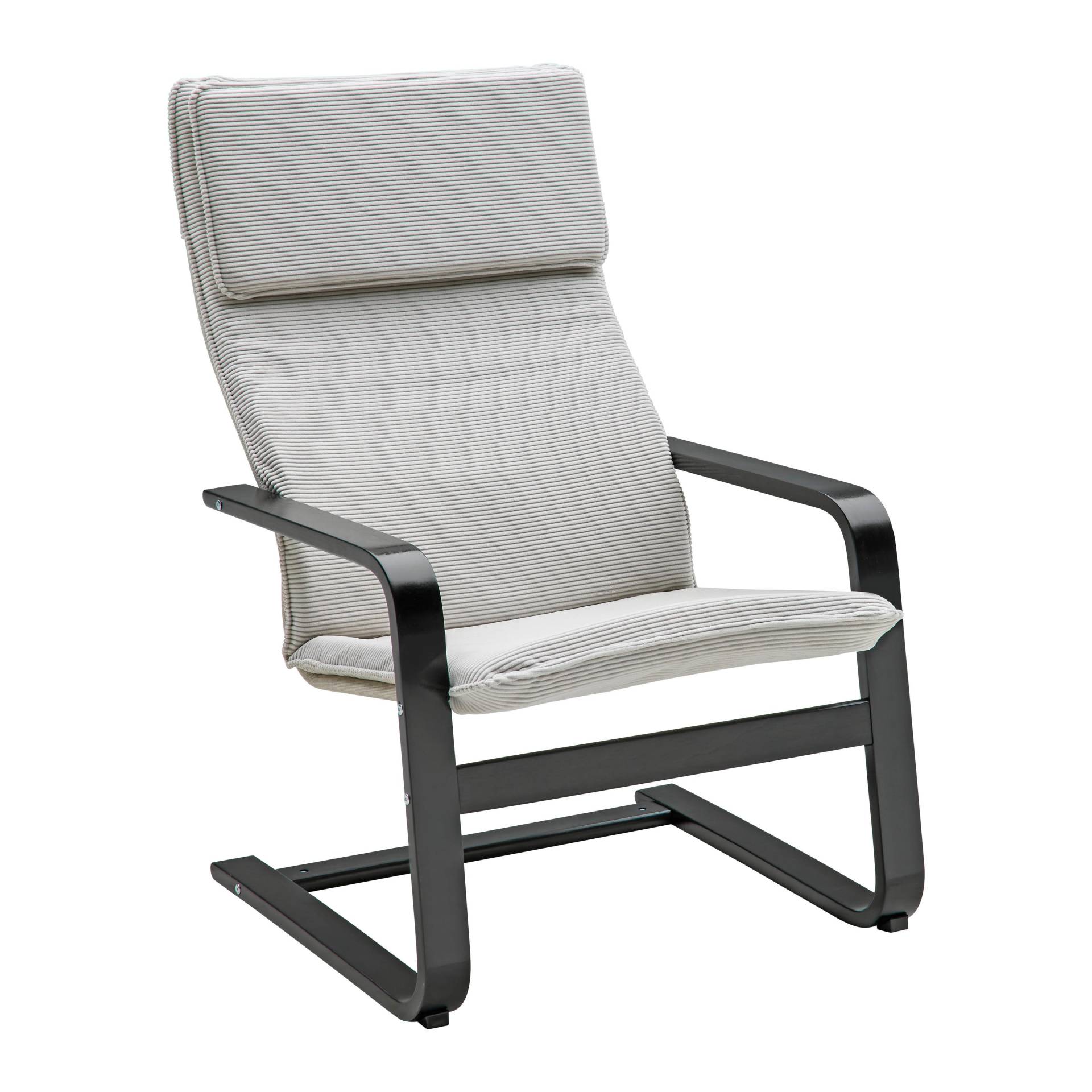 Schaukelstuhl Manu II in Creme/Schwarz Schaukelstuhl Manu II in Creme/Schwarz