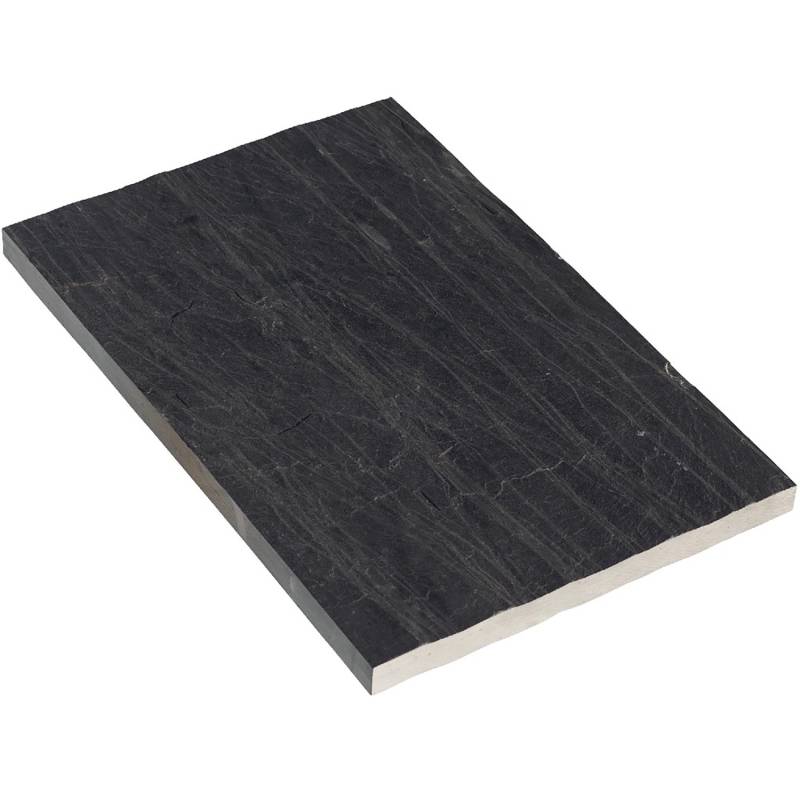 Schiefer-Trittplatte Graphit-Schwarz L 60 x B 40 x H 3 cm Schiefer-Trittplatte Graphit-Schwarz L 60 x B 40 x H 3 cm von -